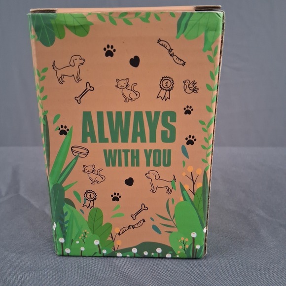 Angel Urn Keepsake Cremation Memorial Small Pot With Spoon And Pouch Cat Dog NEW - Picture 9 of 10